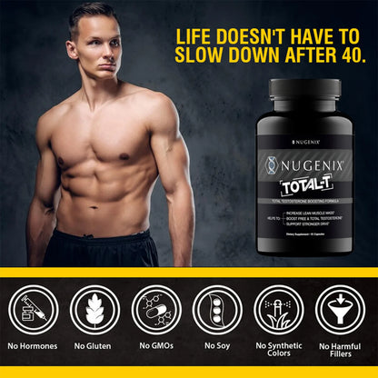 TOTAL-T - Improve Muscle Strength & Growth, Testosterone Booster Supplement