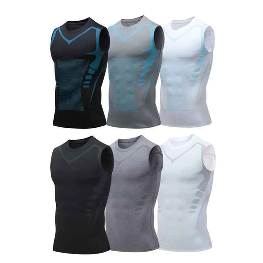 Mans Compression Tank Top Men Gym Shirt Sleeveless