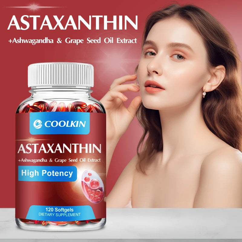 Astaxanthin 24mg - Remium Antioxidant - 120 Capsules