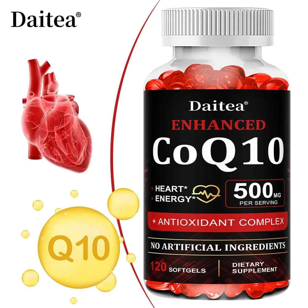 CoQ10 500mg, Supports Heart Health