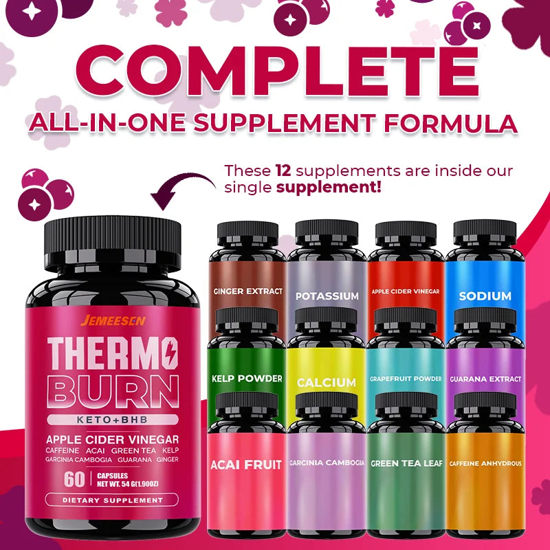 Thermo Burn BHB Dietary capsules