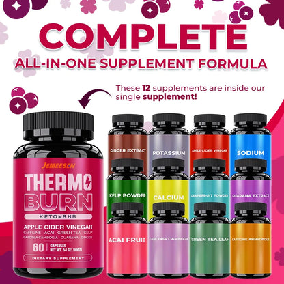 Thermo Burn BHB Dietary capsules
