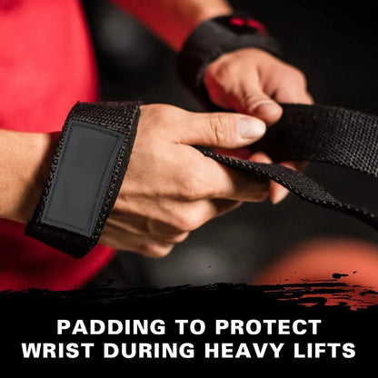 Weight Lifting Straps with Wrist Support