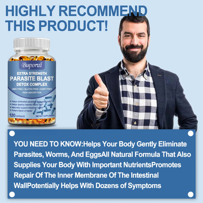 Parasite Blast Detox Complex - 120 Capsules
