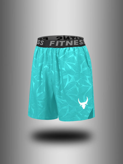 Men'S Athletic Quick-Dry Casual Elastic Waistband Shorts