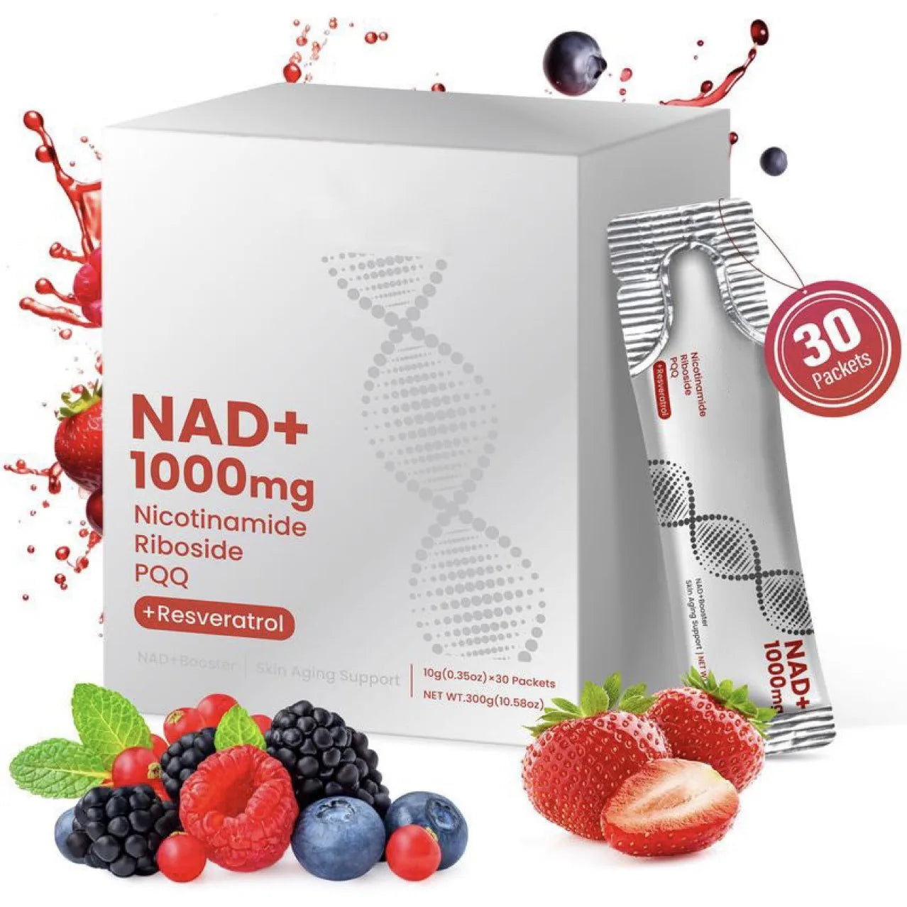 NAD 1000mg Liquid Supplement