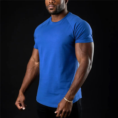 Plain Gym T-shirt Men