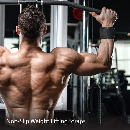 Weight Lifting Straps with Wrist Support