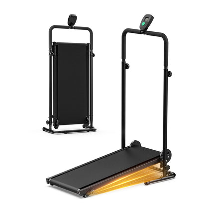 Akluer Non-Motorized Foldable Workout Treadmill