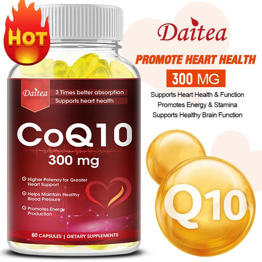 Coenzyme Q-10 300mg Antioxidant